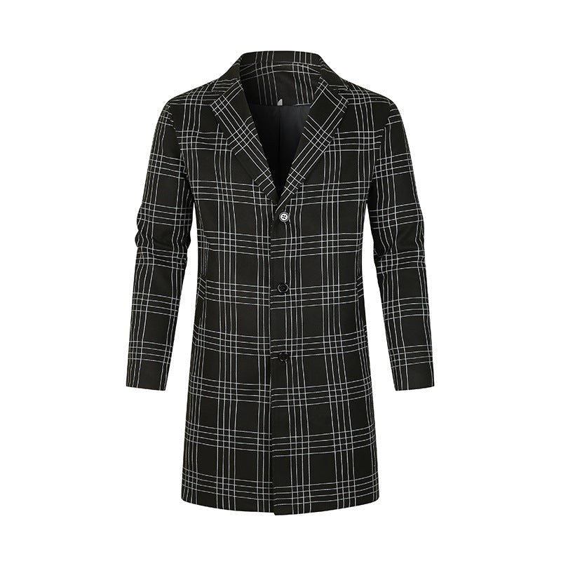 Sonia Elegant Trench Coat with Fitted in Red