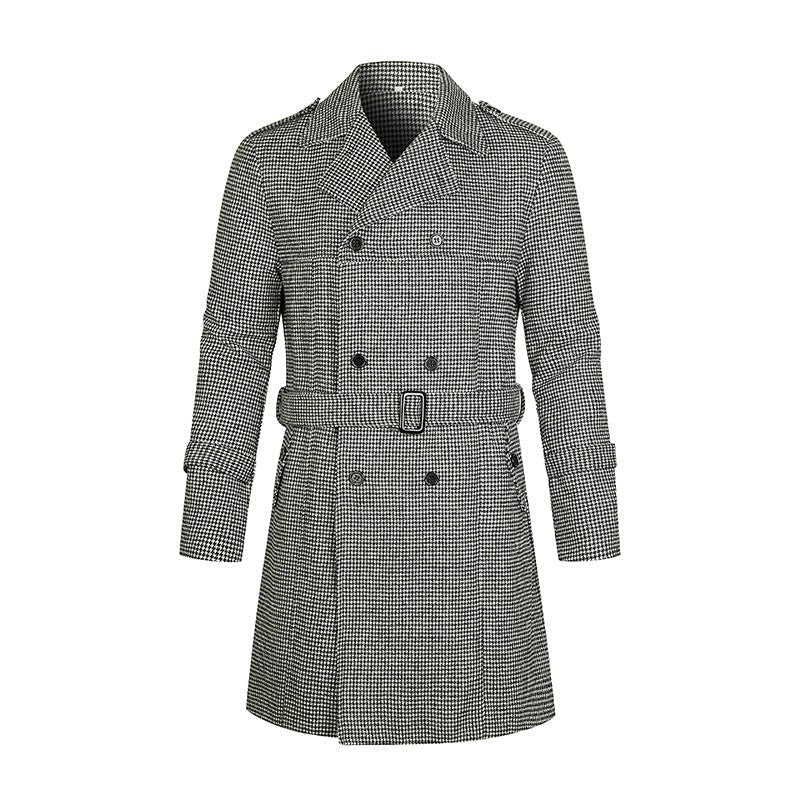 Sonia Elegant Trench Coat with Fitted in -