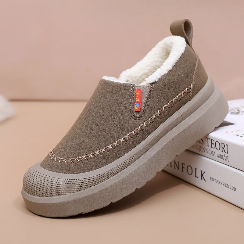 Sonia Warm Shoes in Brown