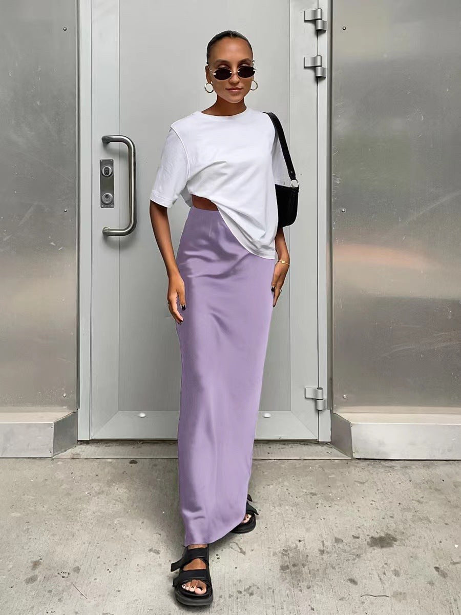 Sonja Elegant Maxi Dress in Lavender