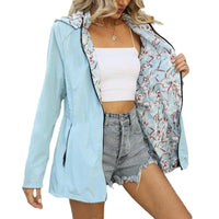 Sonja Lightweight Jacket in Light Blue