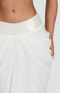 Isabelle Maxi Skirt in Ivory