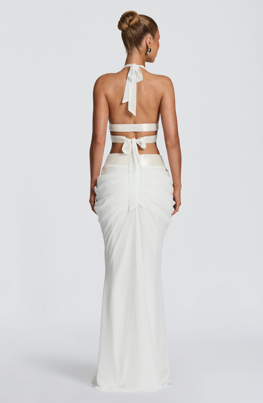 Isabelle Maxi Skirt in Ivory