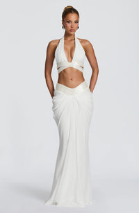 Isabelle Maxi Skirt - Ivory
