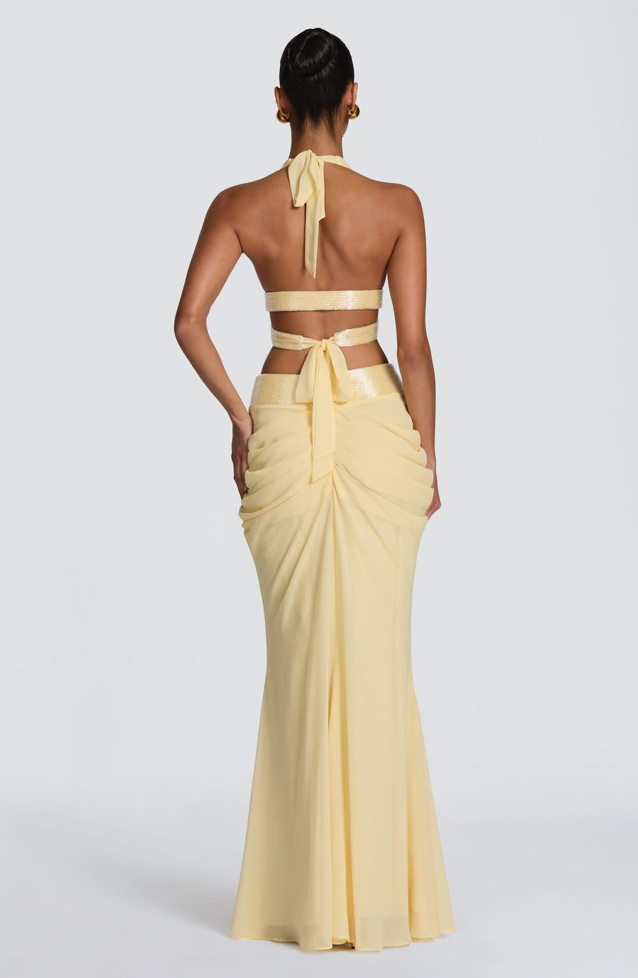 Isabelle Maxi Skirt - Lemon