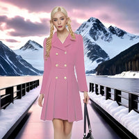 Soraya Elegant Dress in Pink