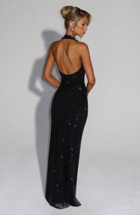 Brooklyn Maxi Dress – Black