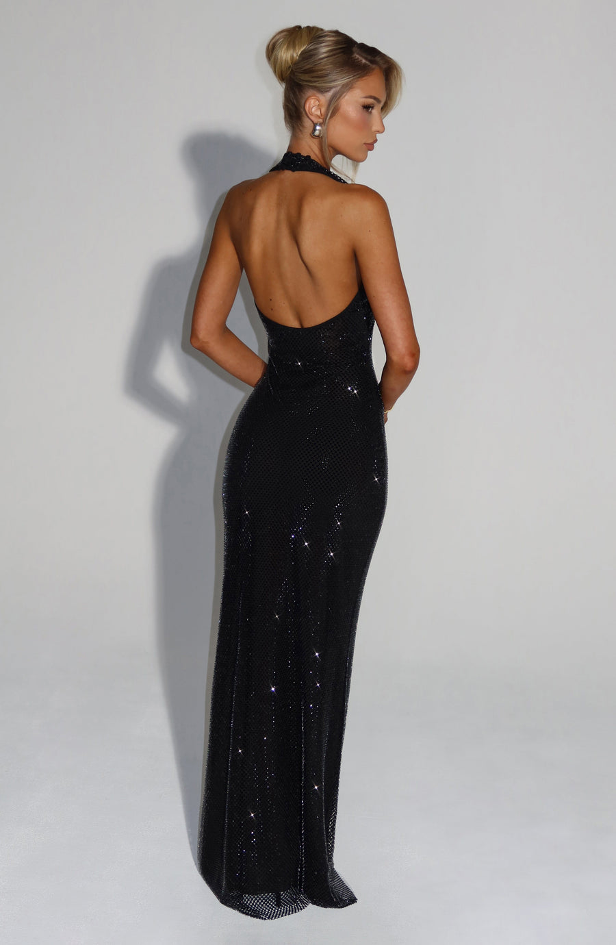 Brooklyn Maxi Dress – Black