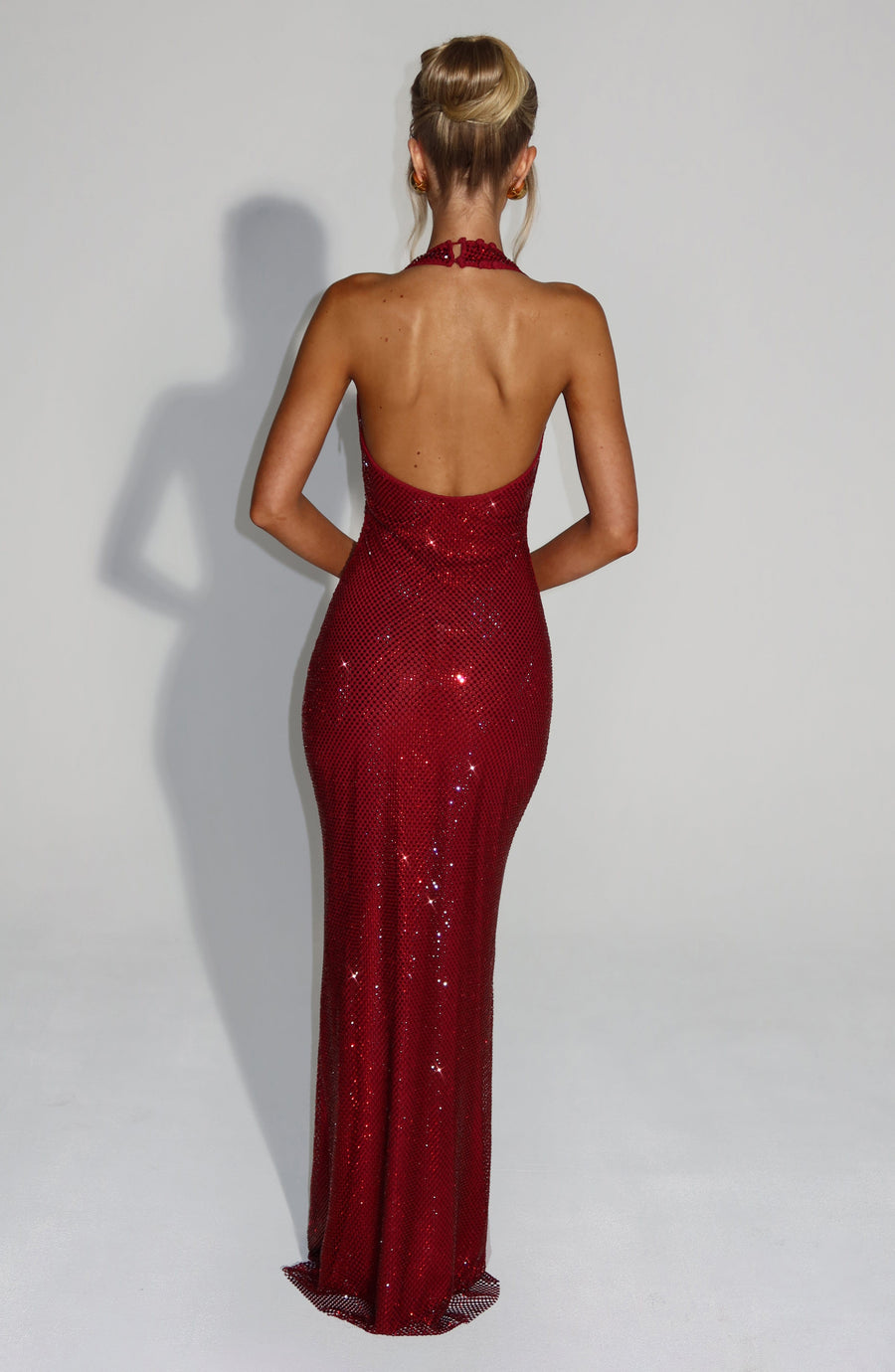 Brooklyn Maxi Dress – Wine