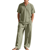 Stefan Airy Linen Trousers