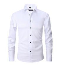 Stefan Shirt with Pleated in White