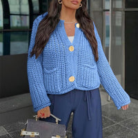 Stefania Knit Cardigan with Pockets
