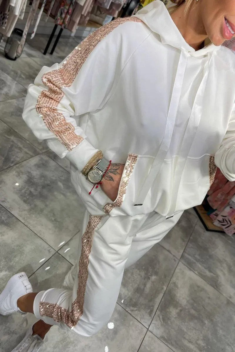 Stella Casual Set in White