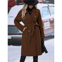 Stella Coat in Dark Brown