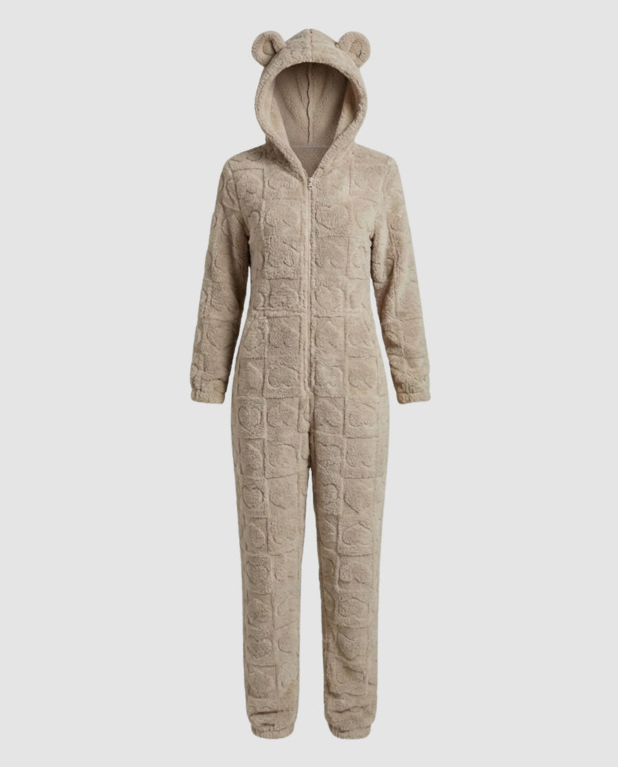 Stella Jumpsuit in Brown