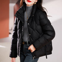 Stella Quilted Jacket with Pockets and Hood