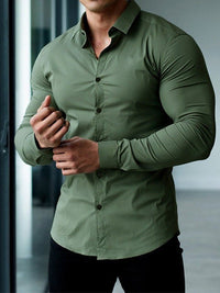 Sten Breathable Shirt in Armiegrun