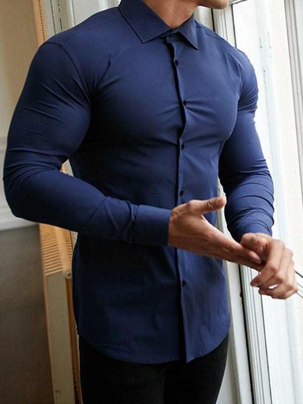 Sten Breathable Shirt in Navy