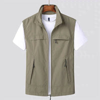 Sten Lightweight Vest in Khaki
