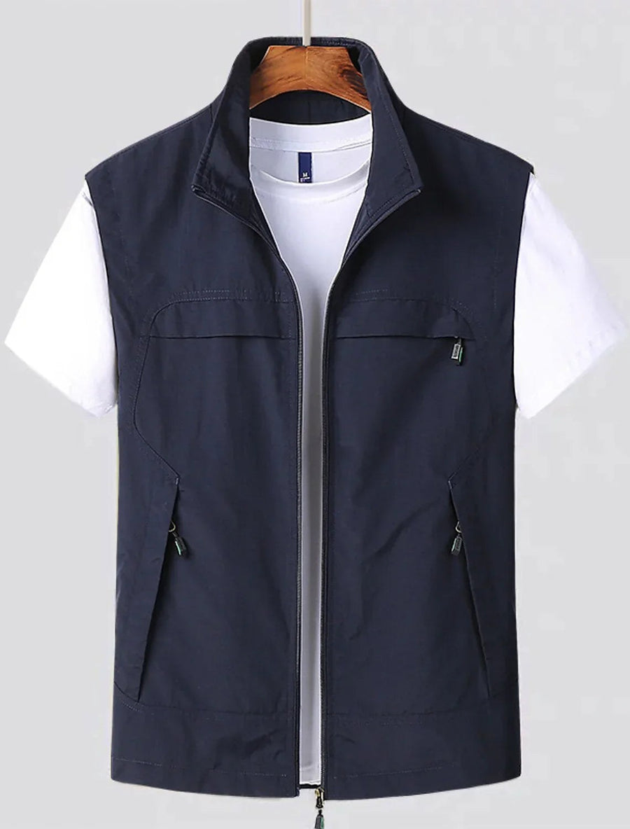 Sten Lightweight Vest in Navy