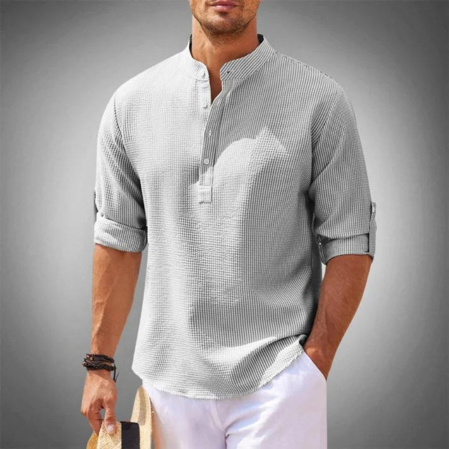 Sten Shirt in Helles Grau