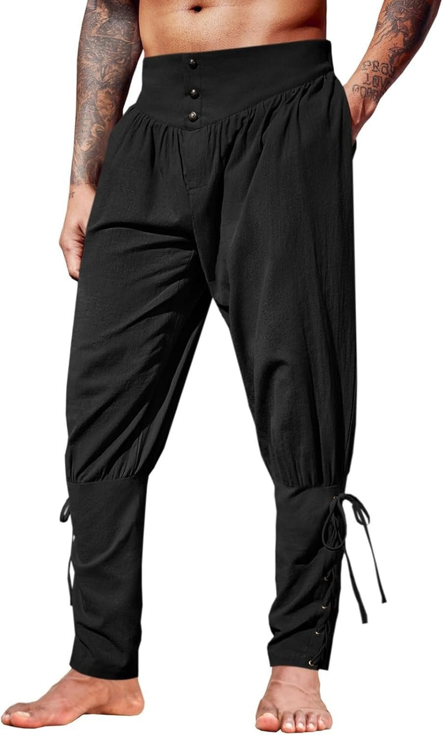 Sten Trousers in Black