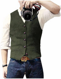 Sten Vest in Green