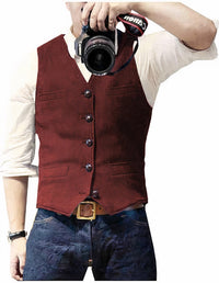 Sten Vest in Red