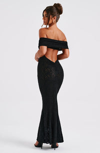 Ingrid Maxi Dress – Black