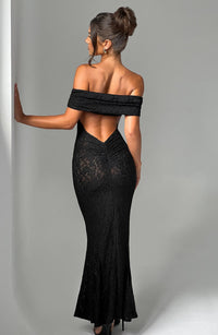 Ingrid Maxi Dress – Black