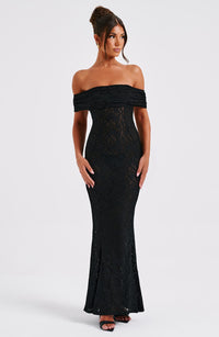 Ingrid Maxi Dress – Black