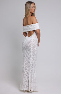 Ingrid Maxi Dress – Ivory