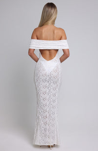 Ingrid Maxi Dress – Ivory