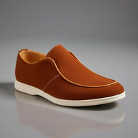 Sterling Suede Slip-On in Sienna Brown