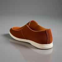Sterling Suede Slip-On in Sienna Brown