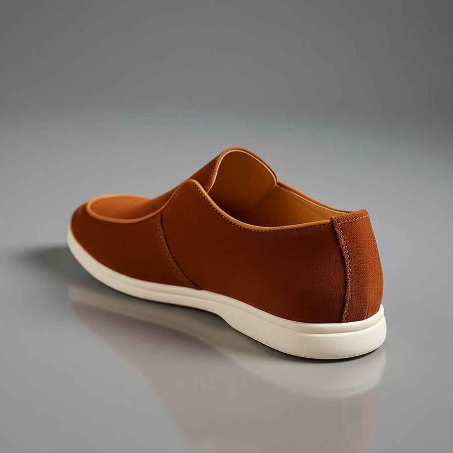 Sterling Suede Slip-On in Sienna Brown