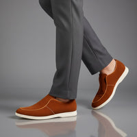Sterling Suede Slip-On in Sienna Brown