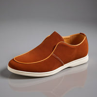 Sterling Suede Slip-On in Sienna Brown