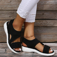 Stijn Orthopaedic Sandals in Black