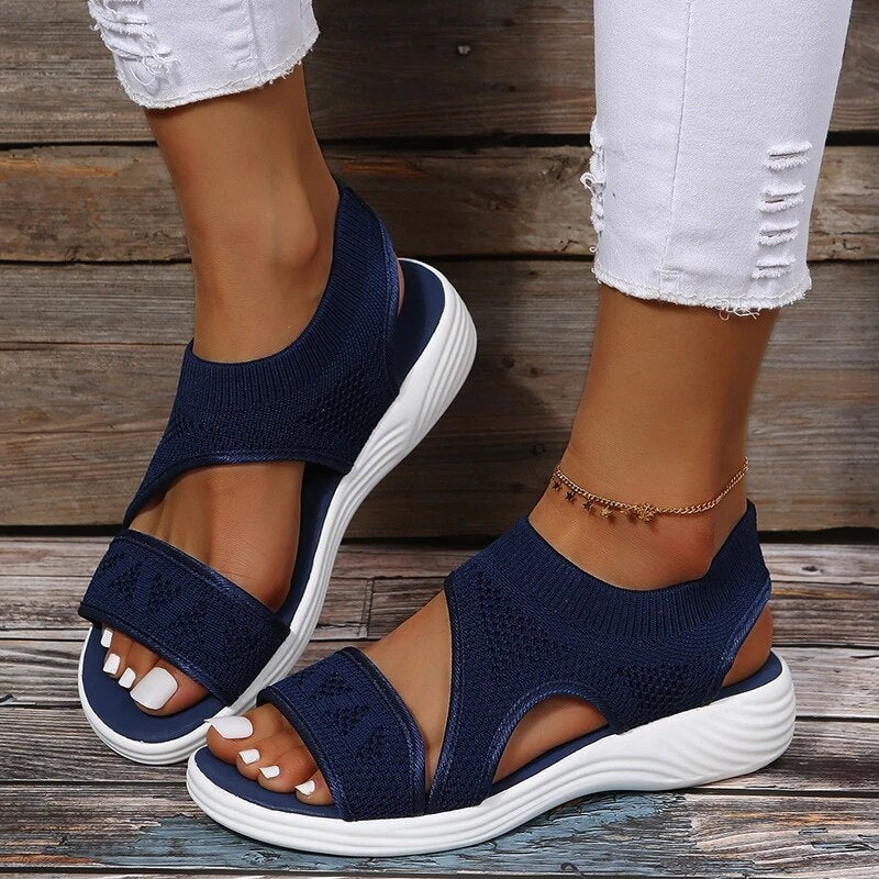 Stijn Orthopaedic Sandals in Blue