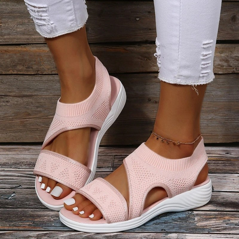 Stijn Orthopaedic Sandals in Pink