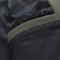 Sullivan Suede Jacket in Army Green