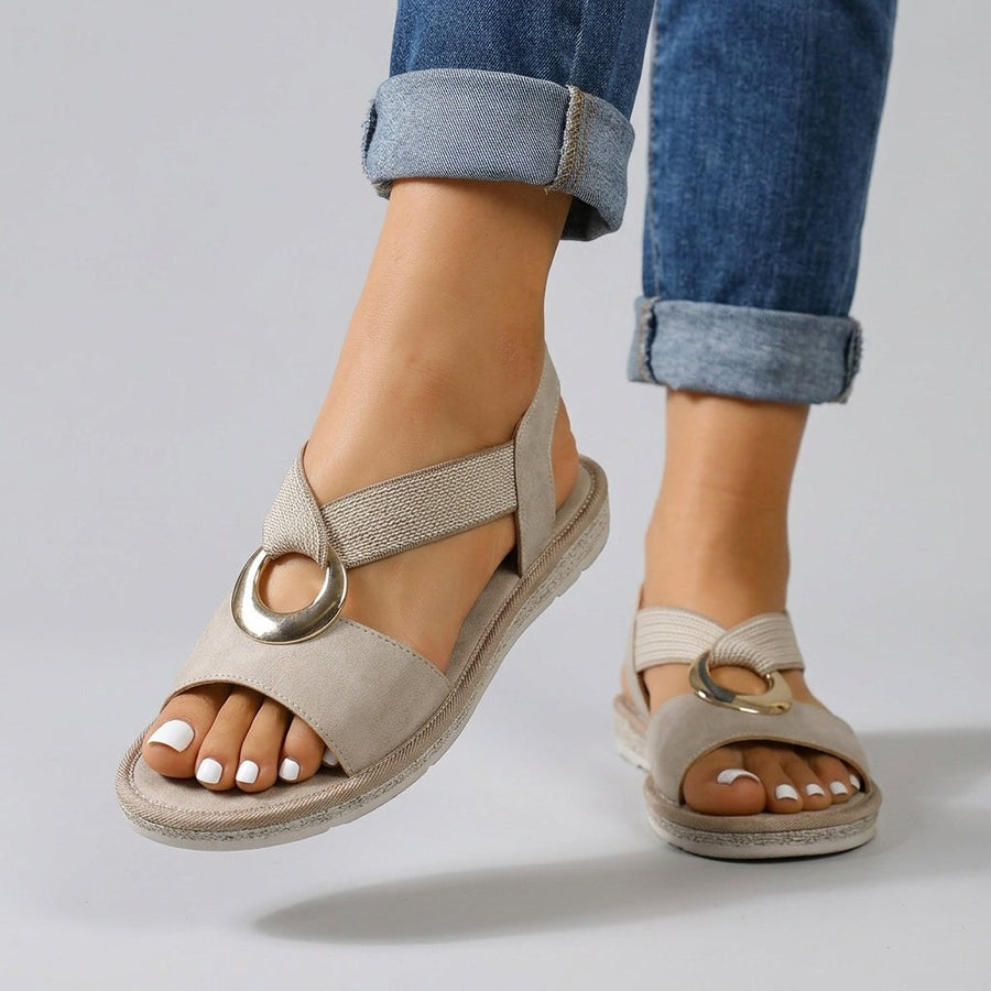 Sundaze Comfort Sandal in Beige