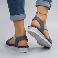 Sundaze Comfort Sandal in Navy Blue