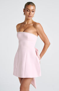 Donna Mini Dress – Blush