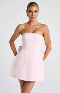 Donna Mini Dress – Blush