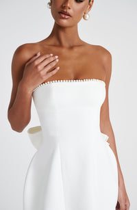 Donna Mini Dress – Ivory