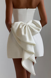 Donna Mini Dress – Ivory
