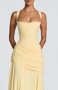 Priya Maxi Dress – Lemon