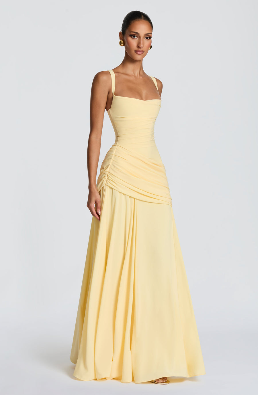 Priya Maxi Dress – Lemon
